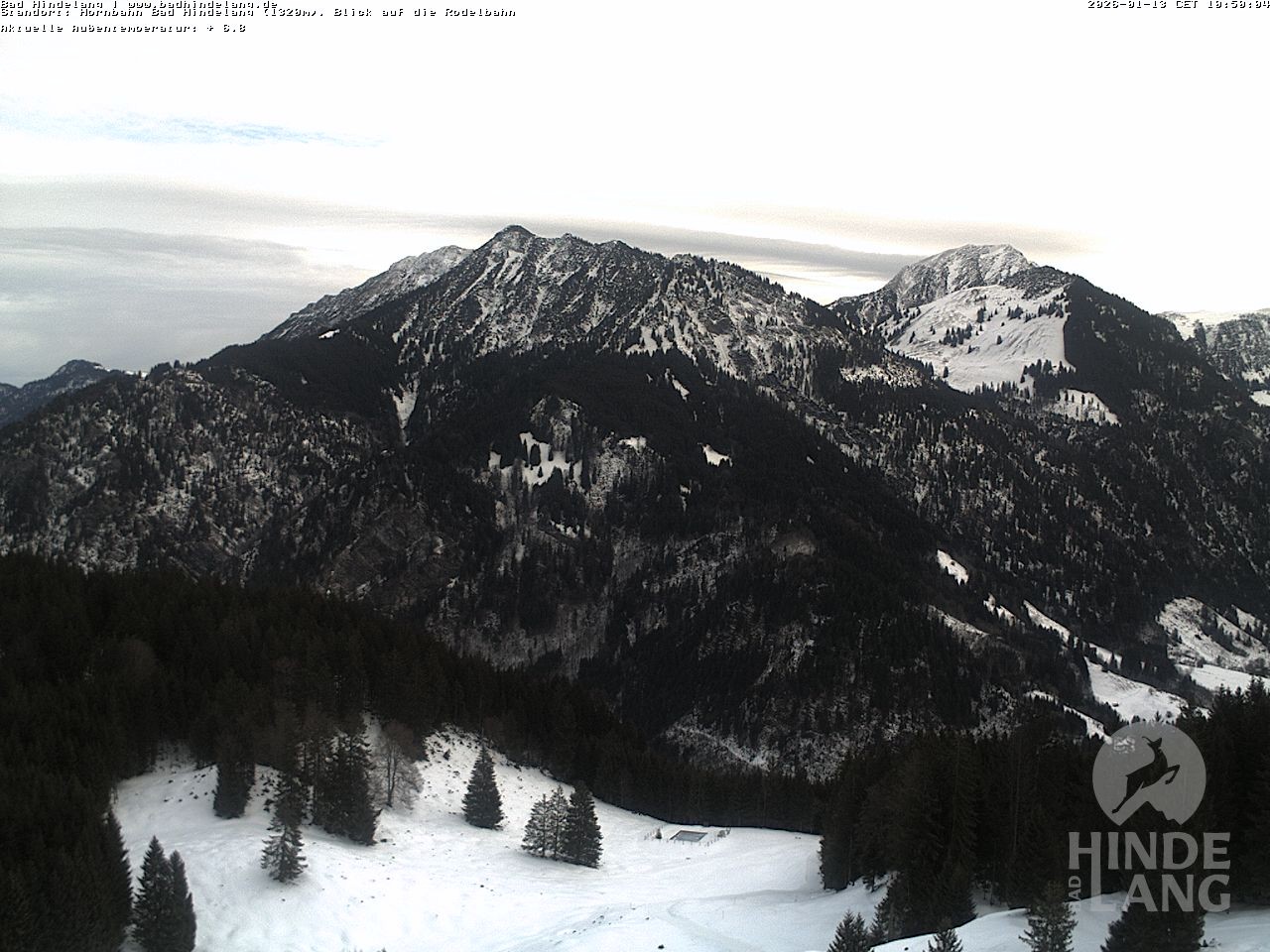 Archiv Foto Webcam Blick auf Hornalp