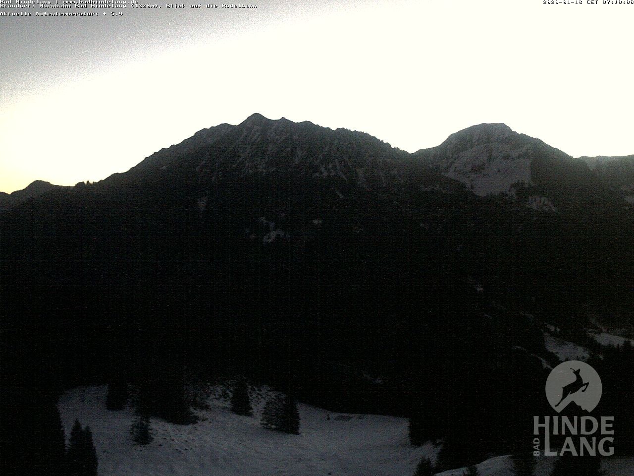 Archiv Foto Webcam Blick auf Hornalp