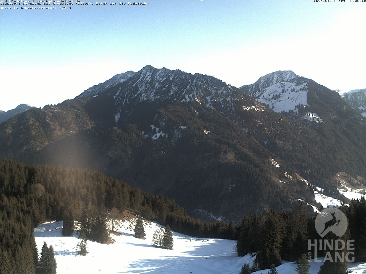 Archiv Foto Webcam Blick auf Hornalp