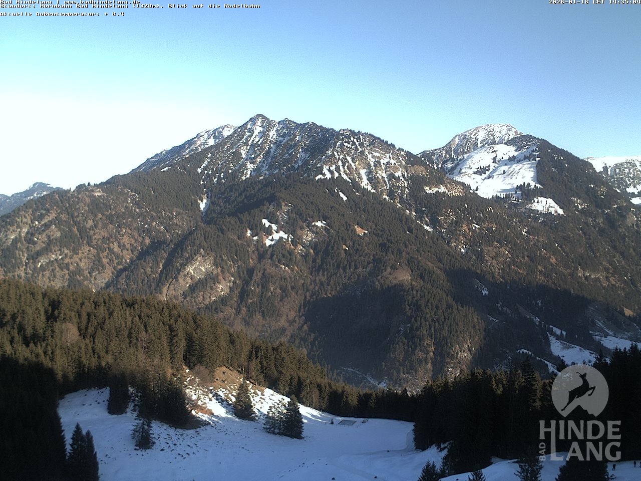 Archiv Foto Webcam Blick auf Hornalp