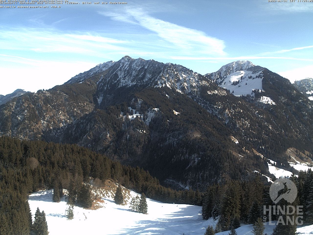 Archiv Foto Webcam Blick auf Hornalp