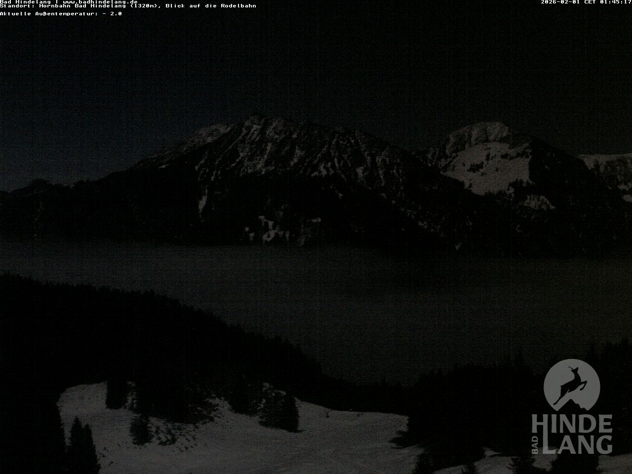 Archived image Webcam Bergstation Hahnenbahn Hindelang