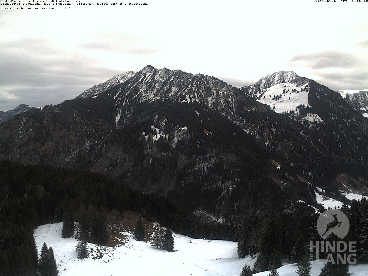 Archiv Foto Webcam Blick auf Hornalp