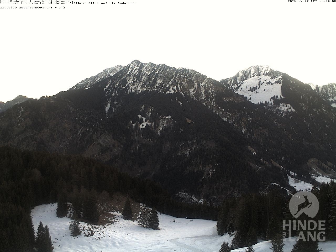 Archiv Foto Webcam Blick auf Hornalp