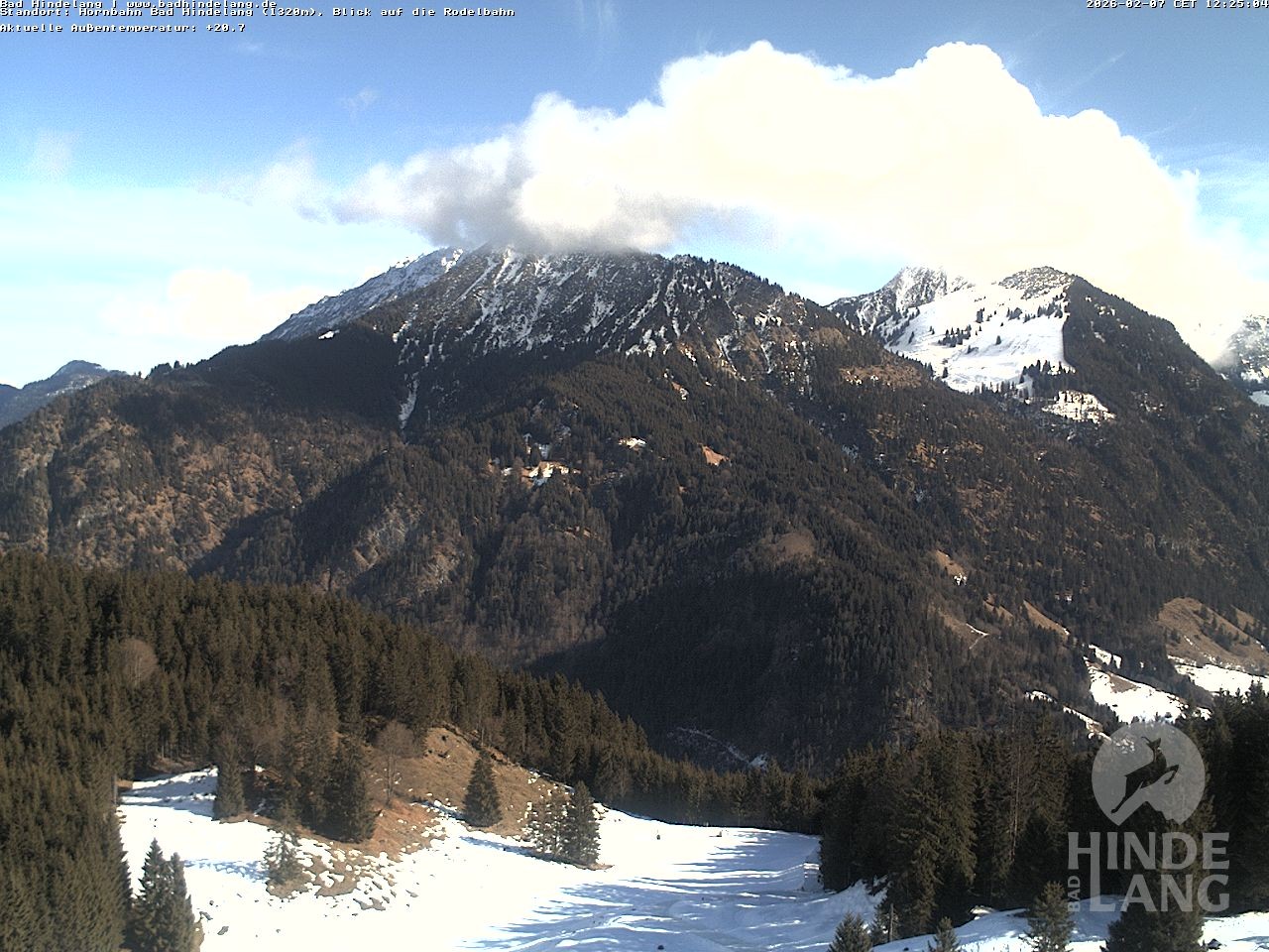 Archiv Foto Webcam Blick auf Hornalp