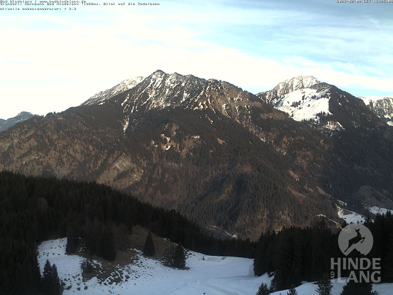 Archiv Foto Webcam Blick auf Hornalp