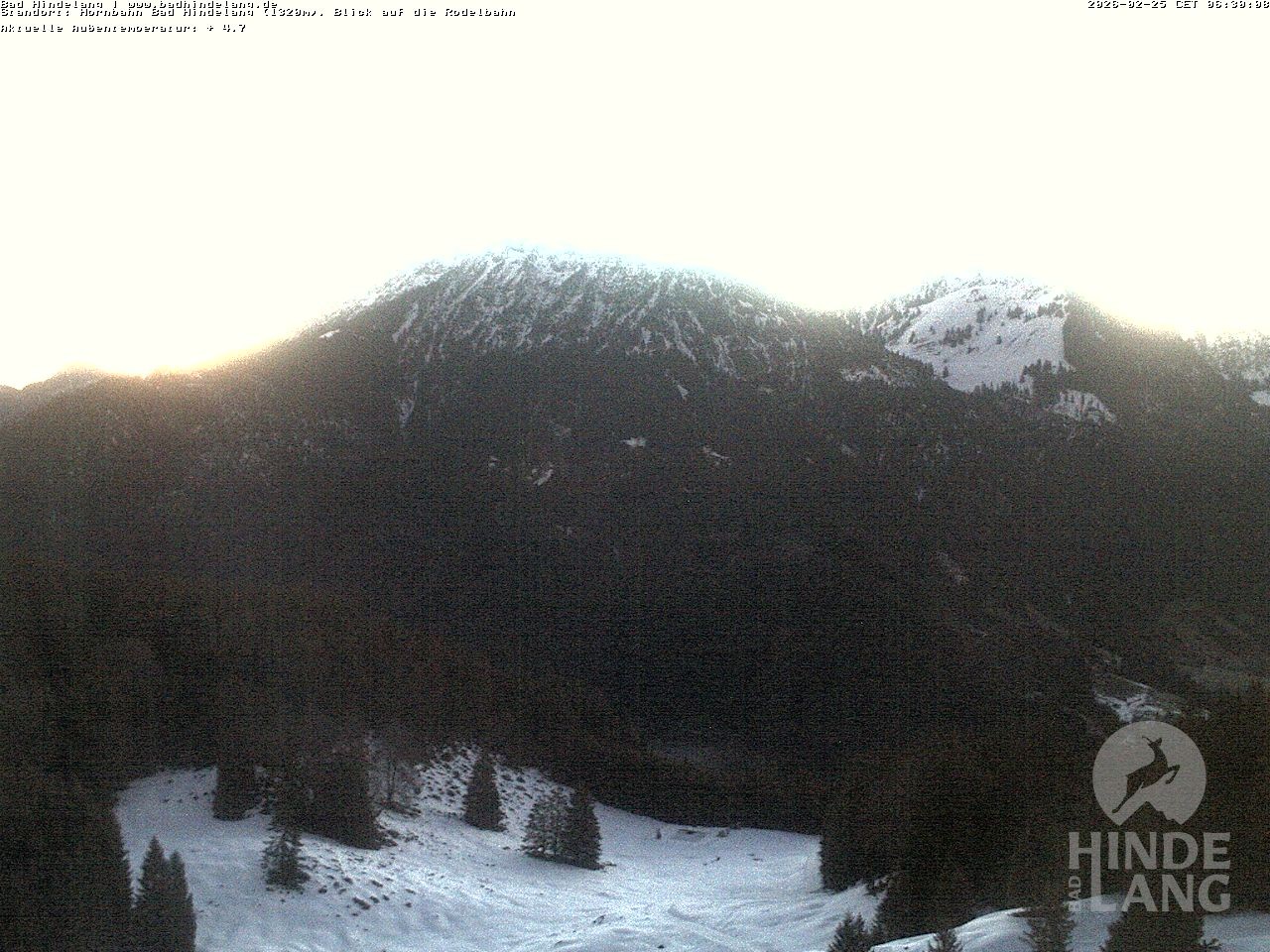 Archiv Foto Webcam Blick auf Hornalp