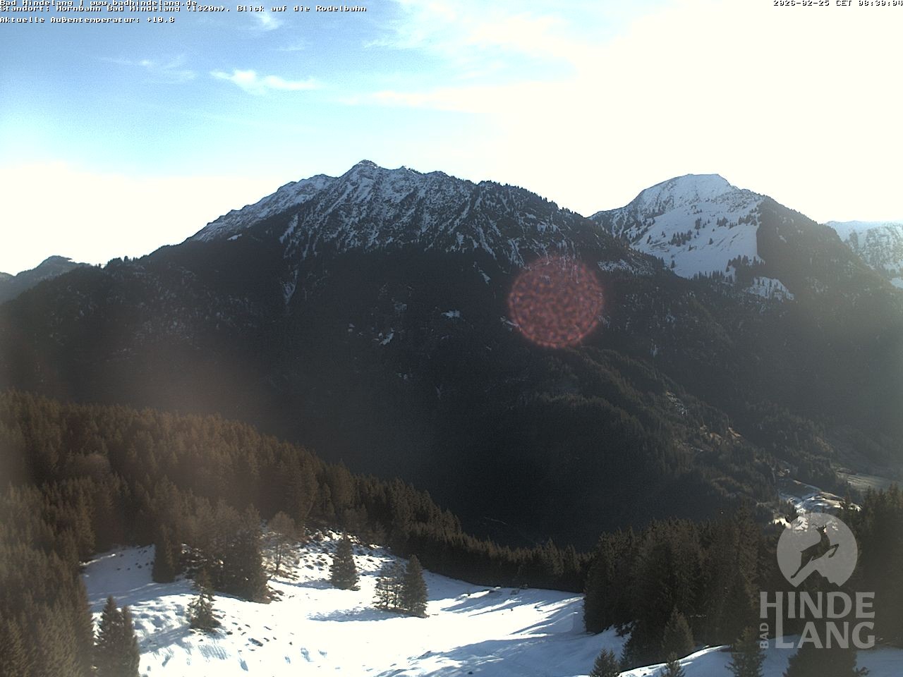 Archiv Foto Webcam Blick auf Hornalp
