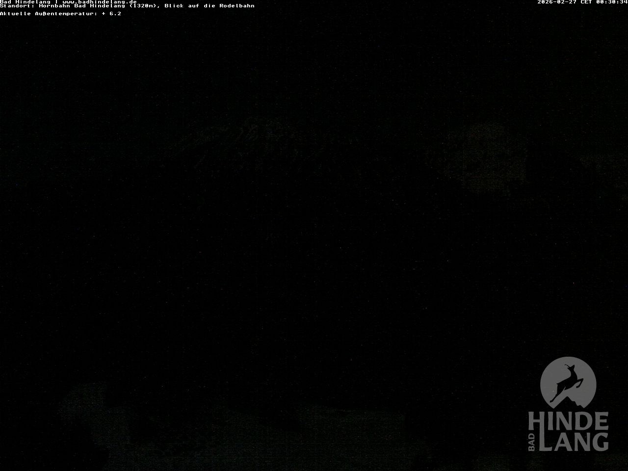 Archived image Webcam Bergstation Hahnenbahn Hindelang