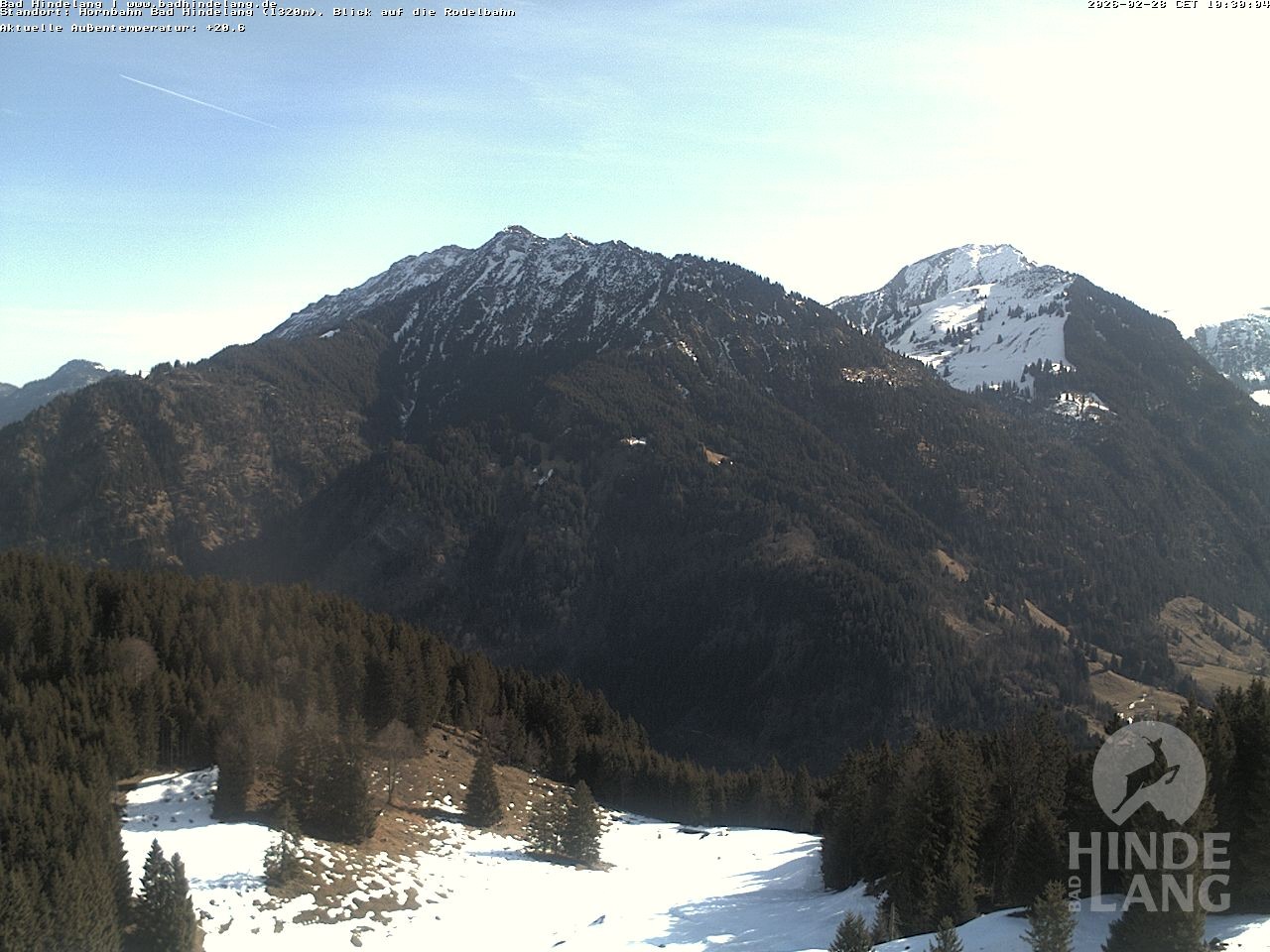 Archiv Foto Webcam Blick auf Hornalp
