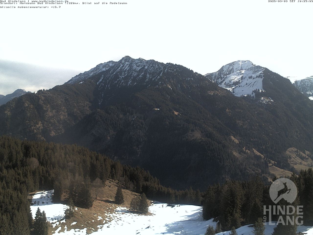 Archiv Foto Webcam Blick auf Hornalp
