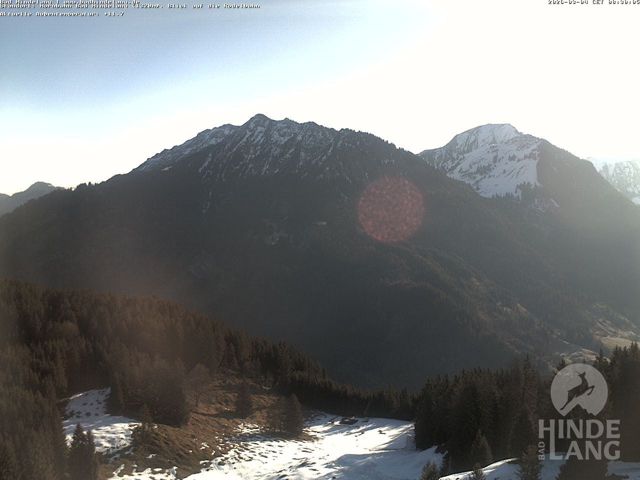 Archiv Foto Webcam Blick auf Hornalp