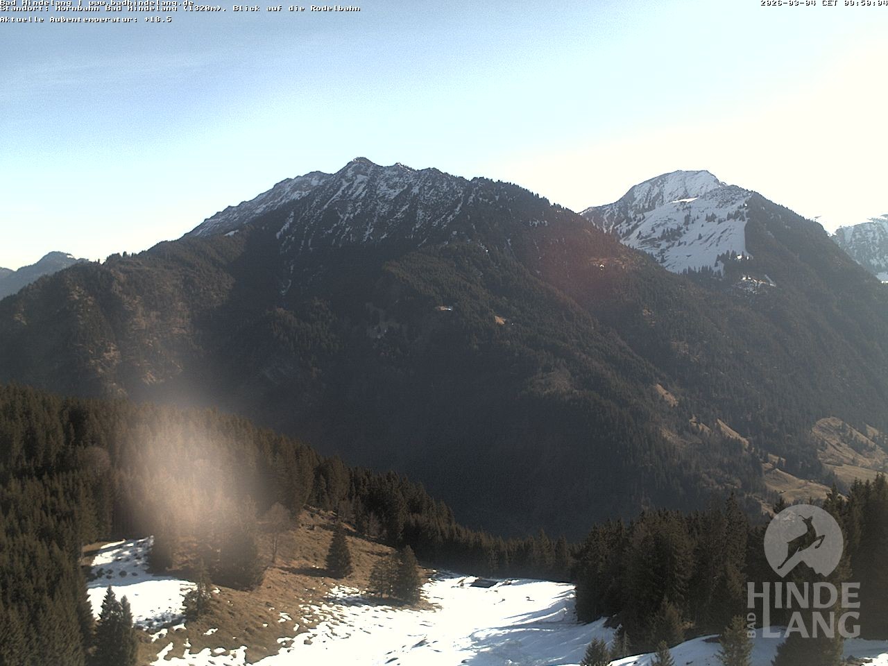 Archiv Foto Webcam Blick auf Hornalp