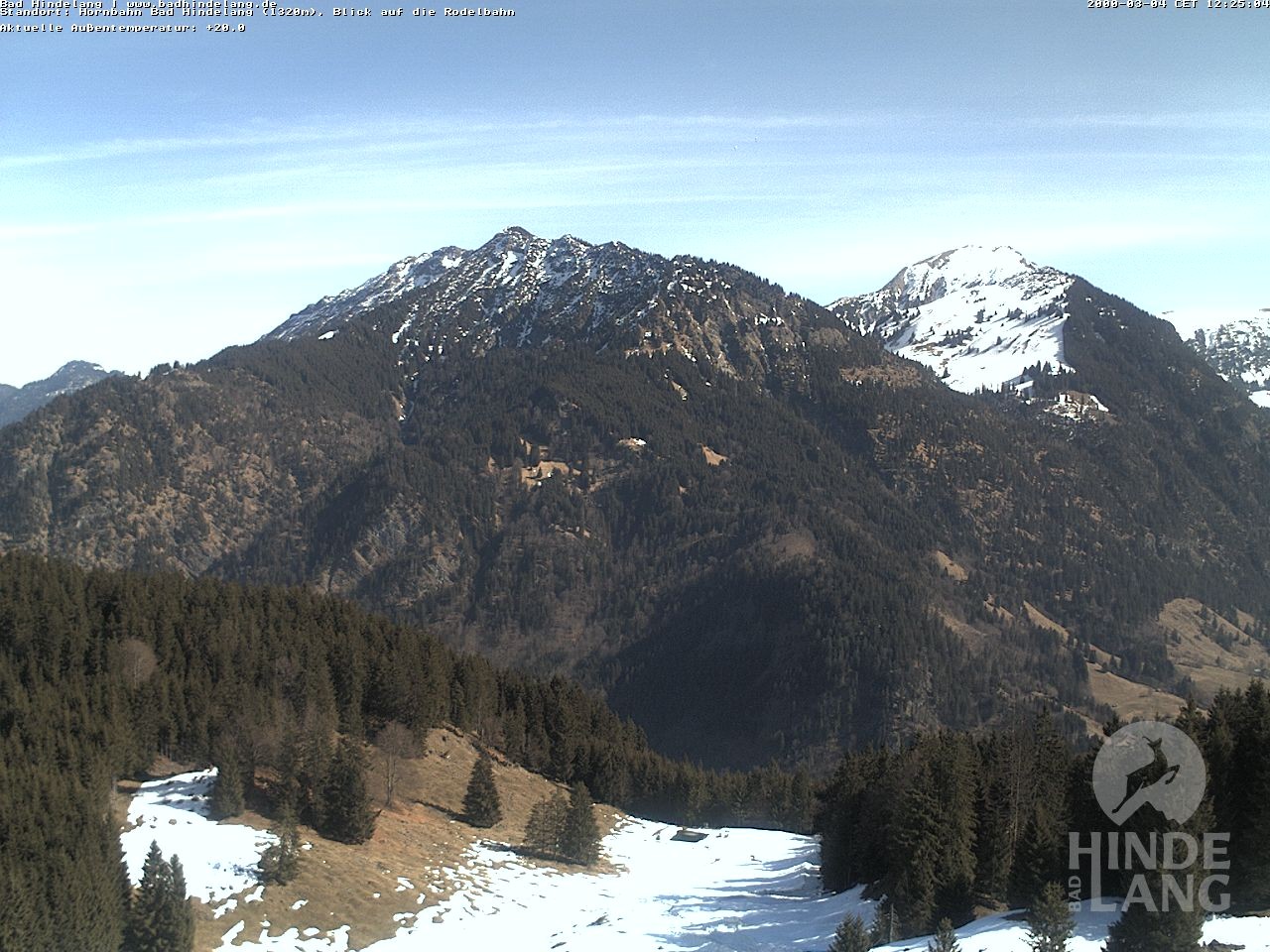 Archiv Foto Webcam Blick auf Hornalp