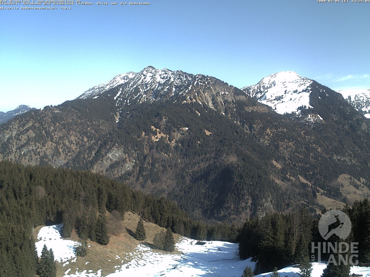Archiv Foto Webcam Blick auf Hornalp