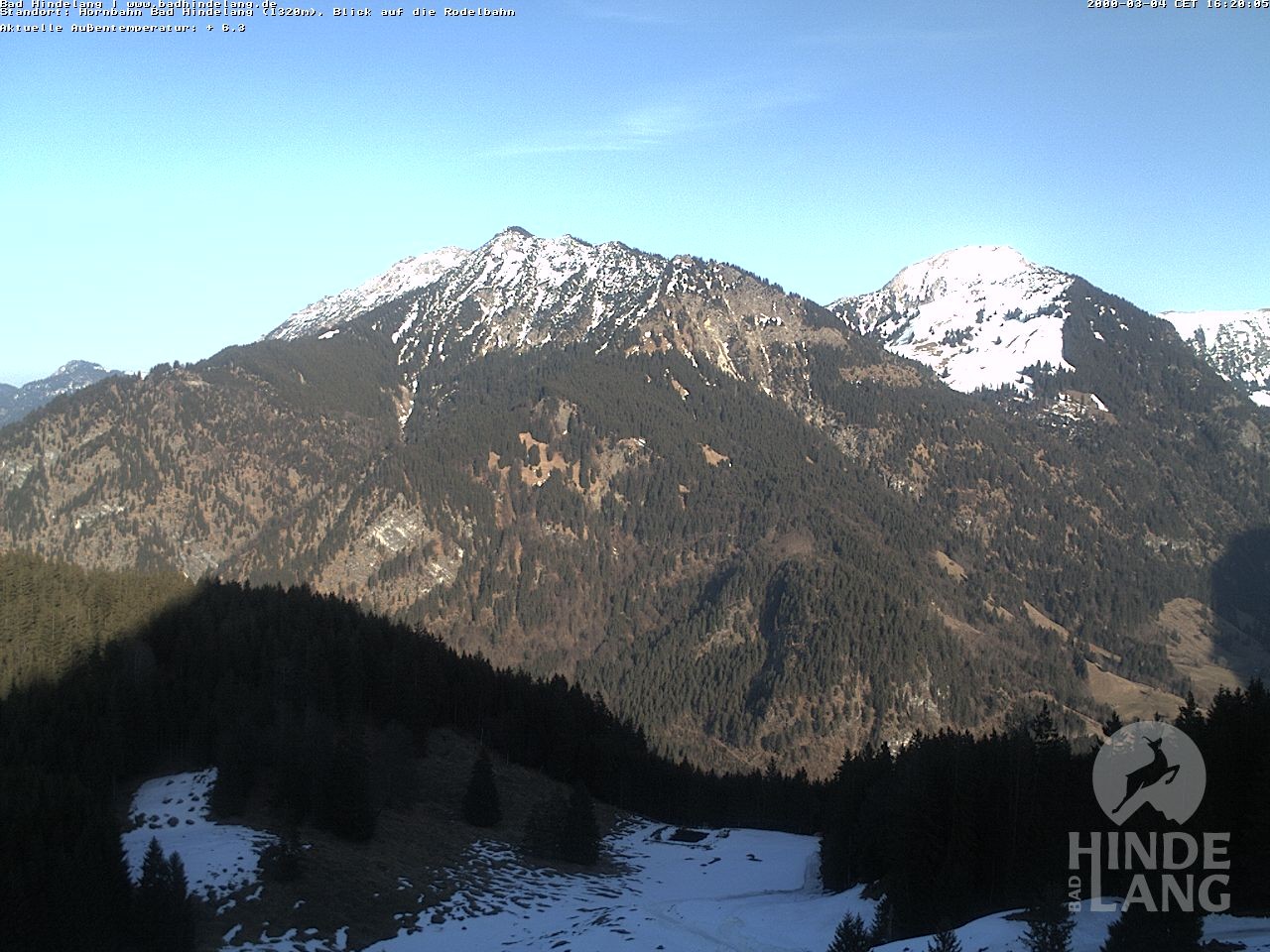 Archiv Foto Webcam Blick auf Hornalp
