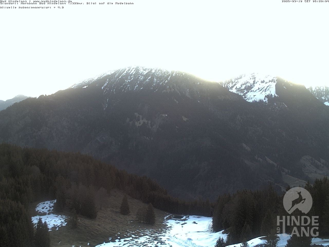 Archiv Foto Webcam Blick auf Hornalp