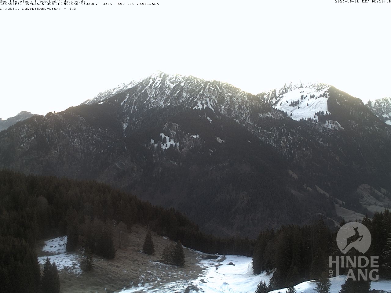 Archiv Foto Webcam Blick auf Hornalp