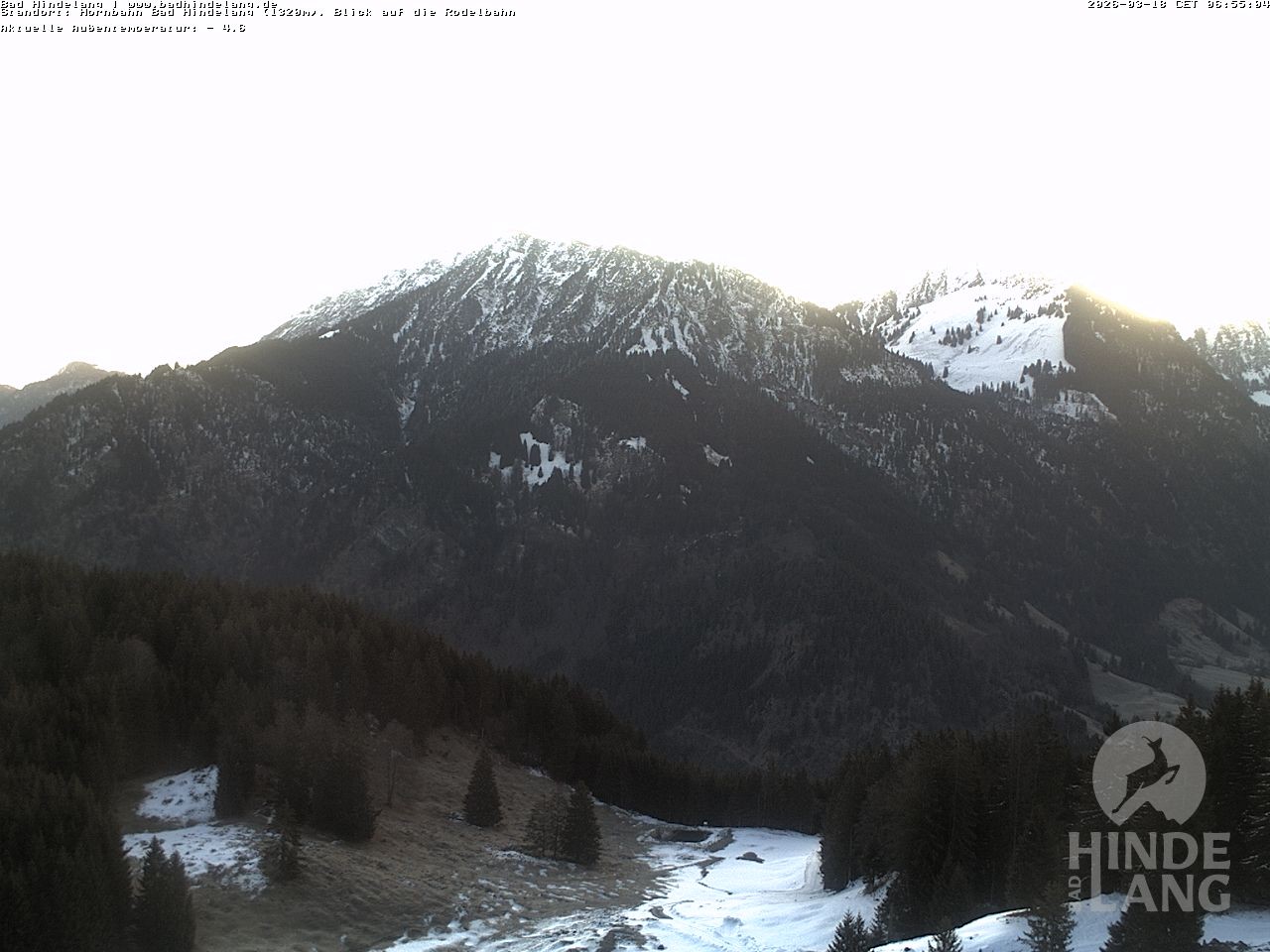 Archiv Foto Webcam Blick auf Hornalp