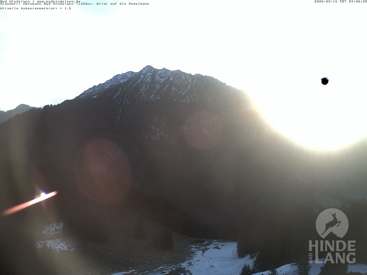 Archiv Foto Webcam Blick auf Hornalp