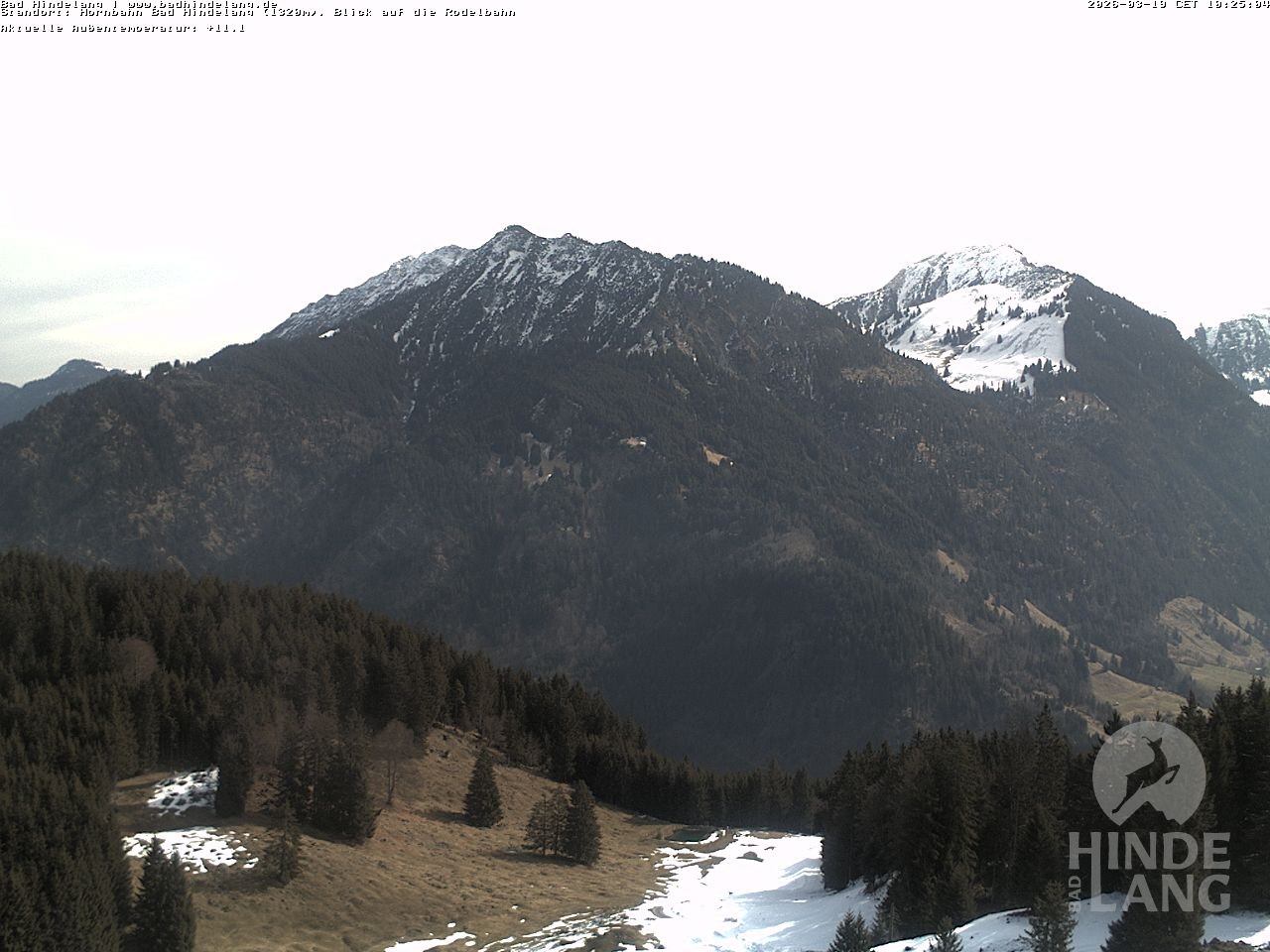 Archiv Foto Webcam Blick auf Hornalp