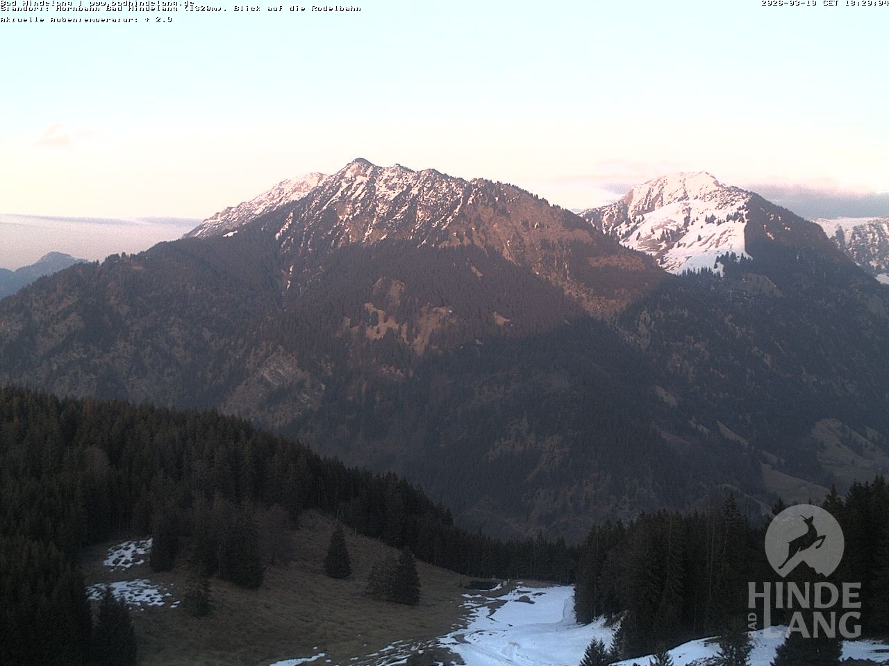 Archiv Foto Webcam Blick auf Hornalp