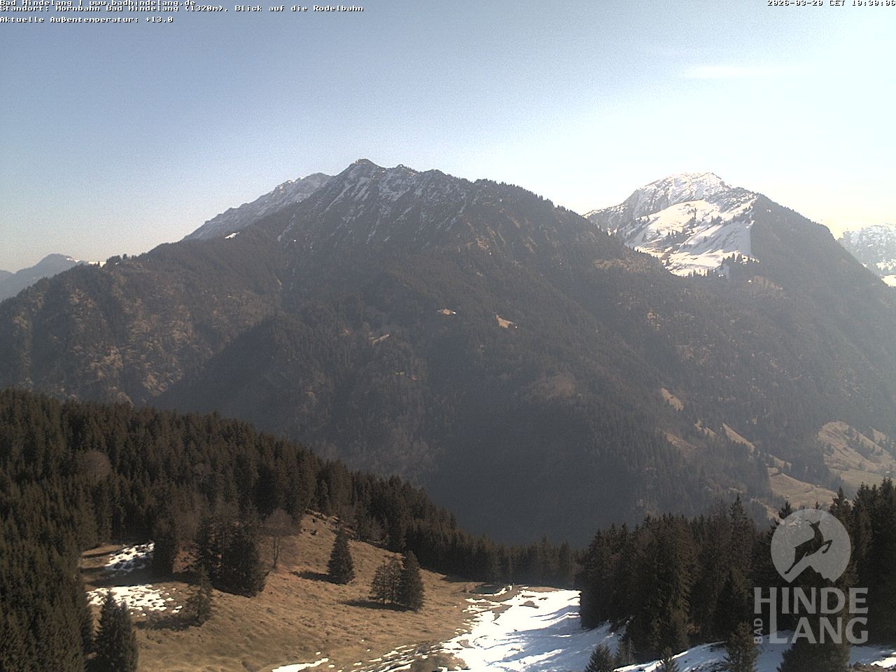 Archiv Foto Webcam Blick auf Hornalp