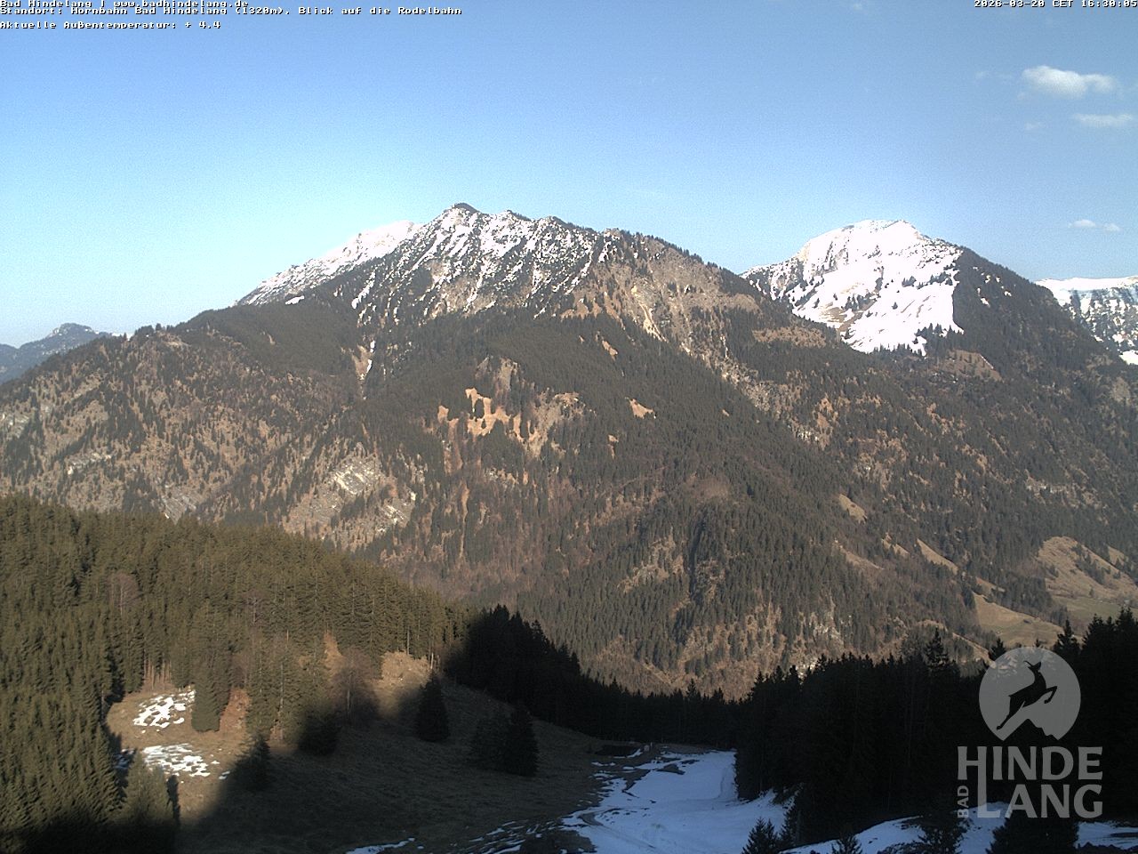 Archiv Foto Webcam Blick auf Hornalp