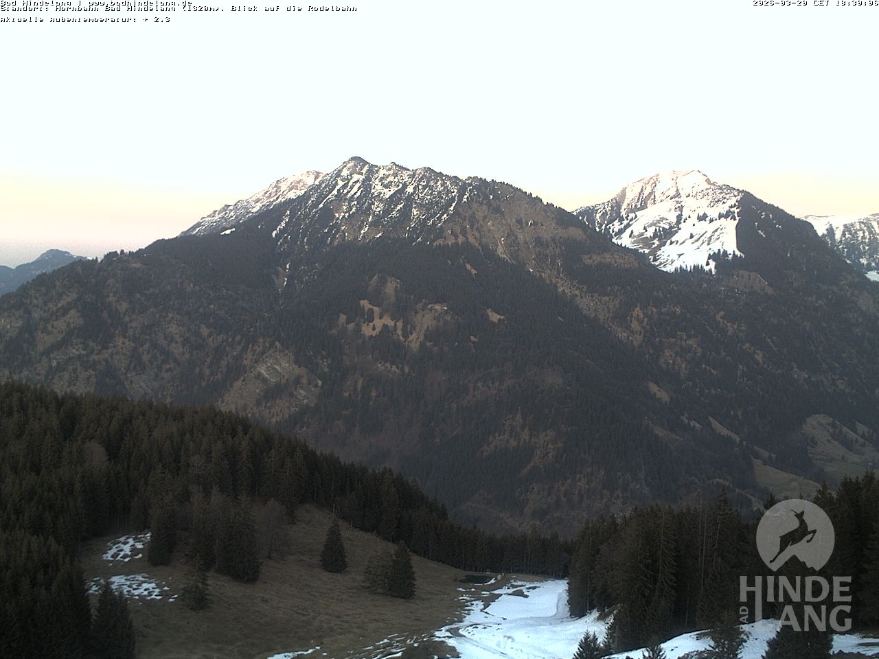 Archiv Foto Webcam Blick auf Hornalp