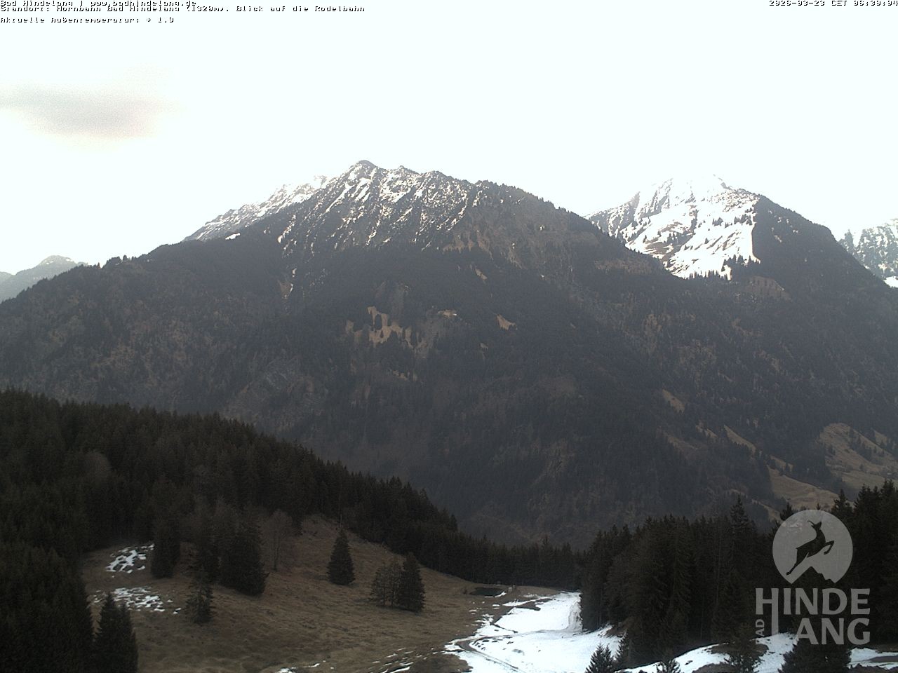 Archiv Foto Webcam Blick auf Hornalp
