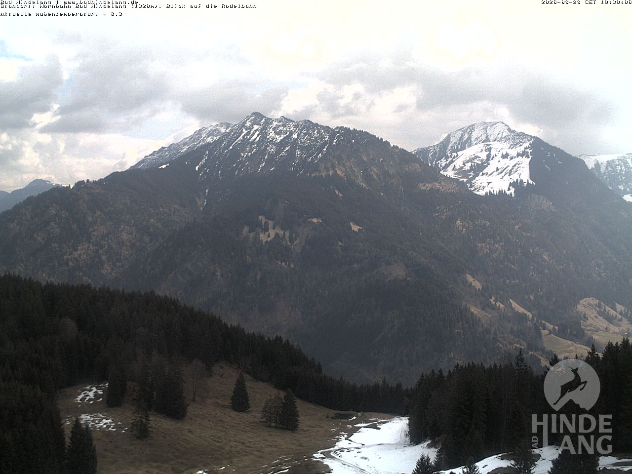Archiv Foto Webcam Blick auf Hornalp