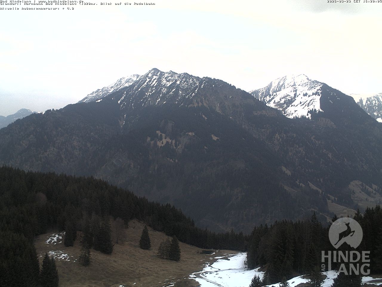 Archiv Foto Webcam Blick auf Hornalp