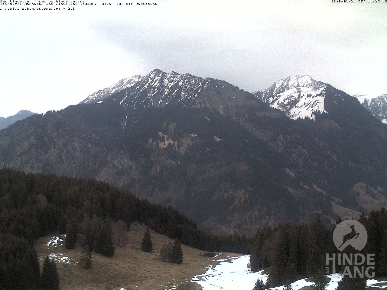 Archiv Foto Webcam Blick auf Hornalp