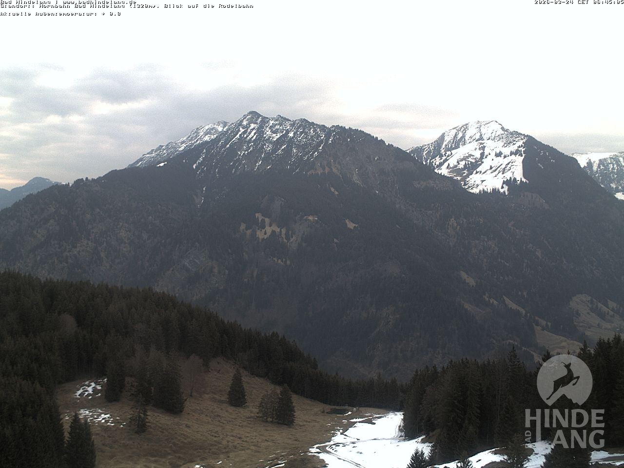 Archived image Webcam Bergstation Hahnenbahn Hindelang