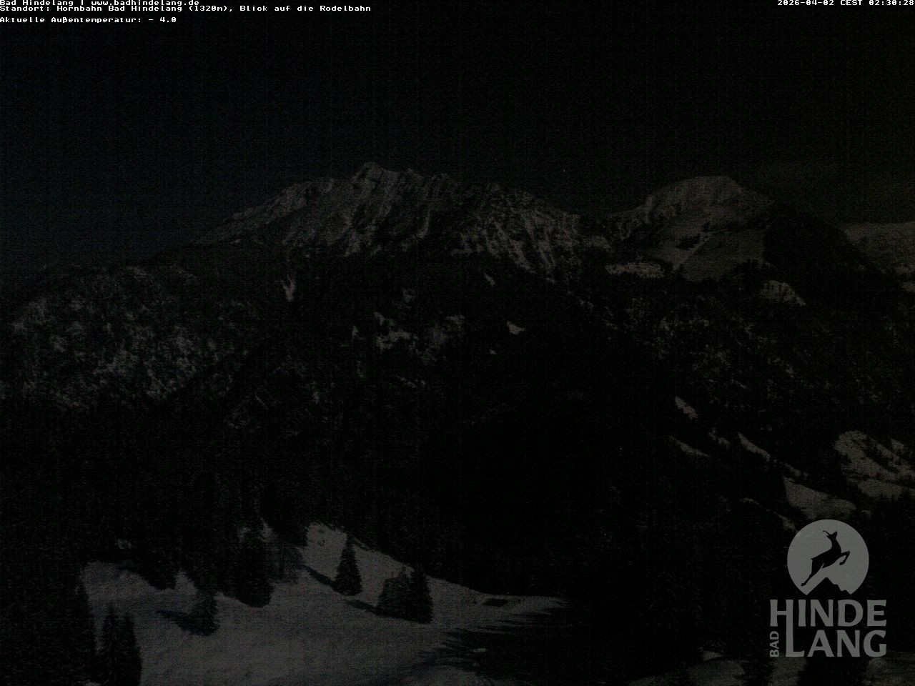 Archived image Webcam Bergstation Hahnenbahn Hindelang