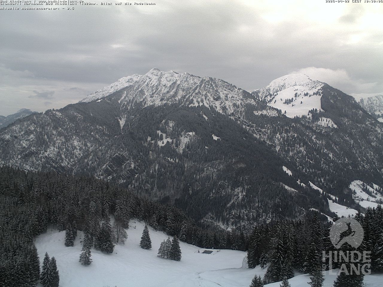 Archived image Webcam Bergstation Hahnenbahn Hindelang
