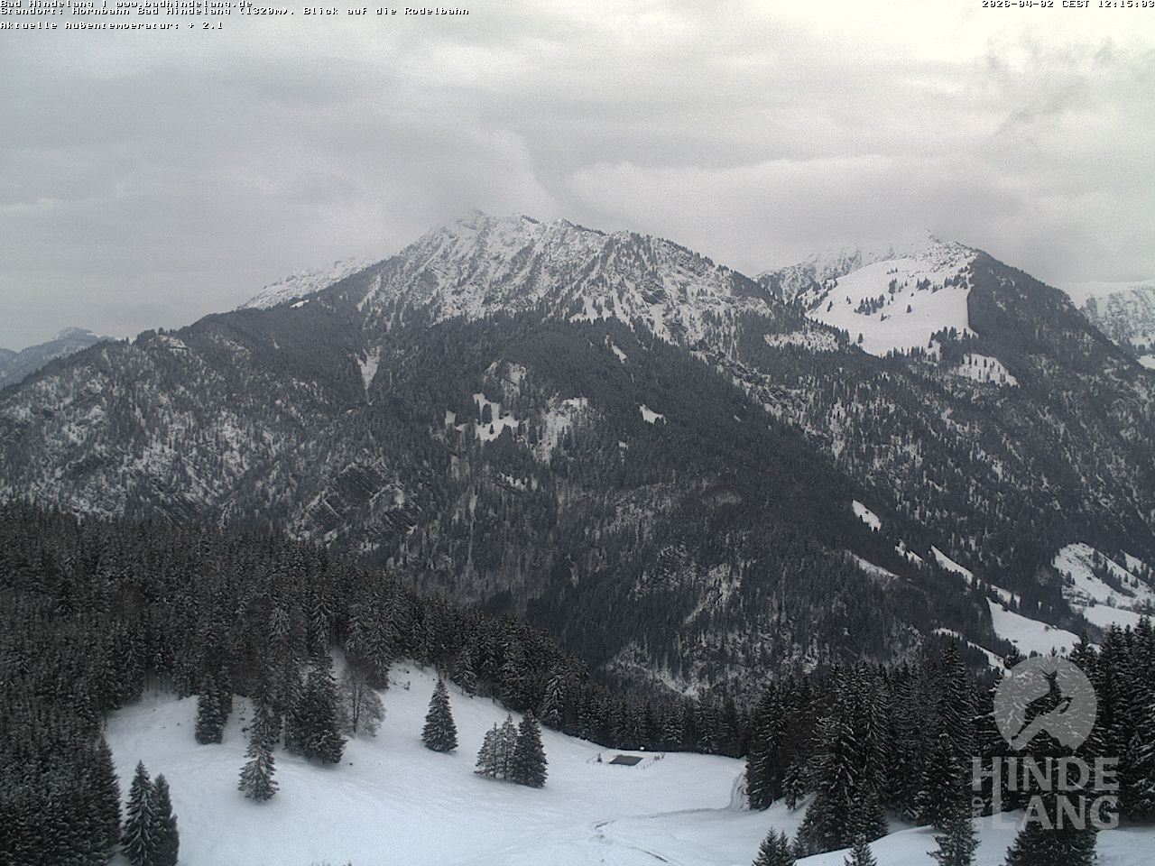 Archived image Webcam Bergstation Hahnenbahn Hindelang