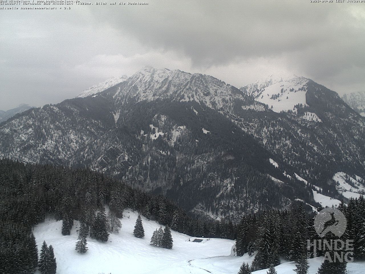 Archived image Webcam Bergstation Hahnenbahn Hindelang