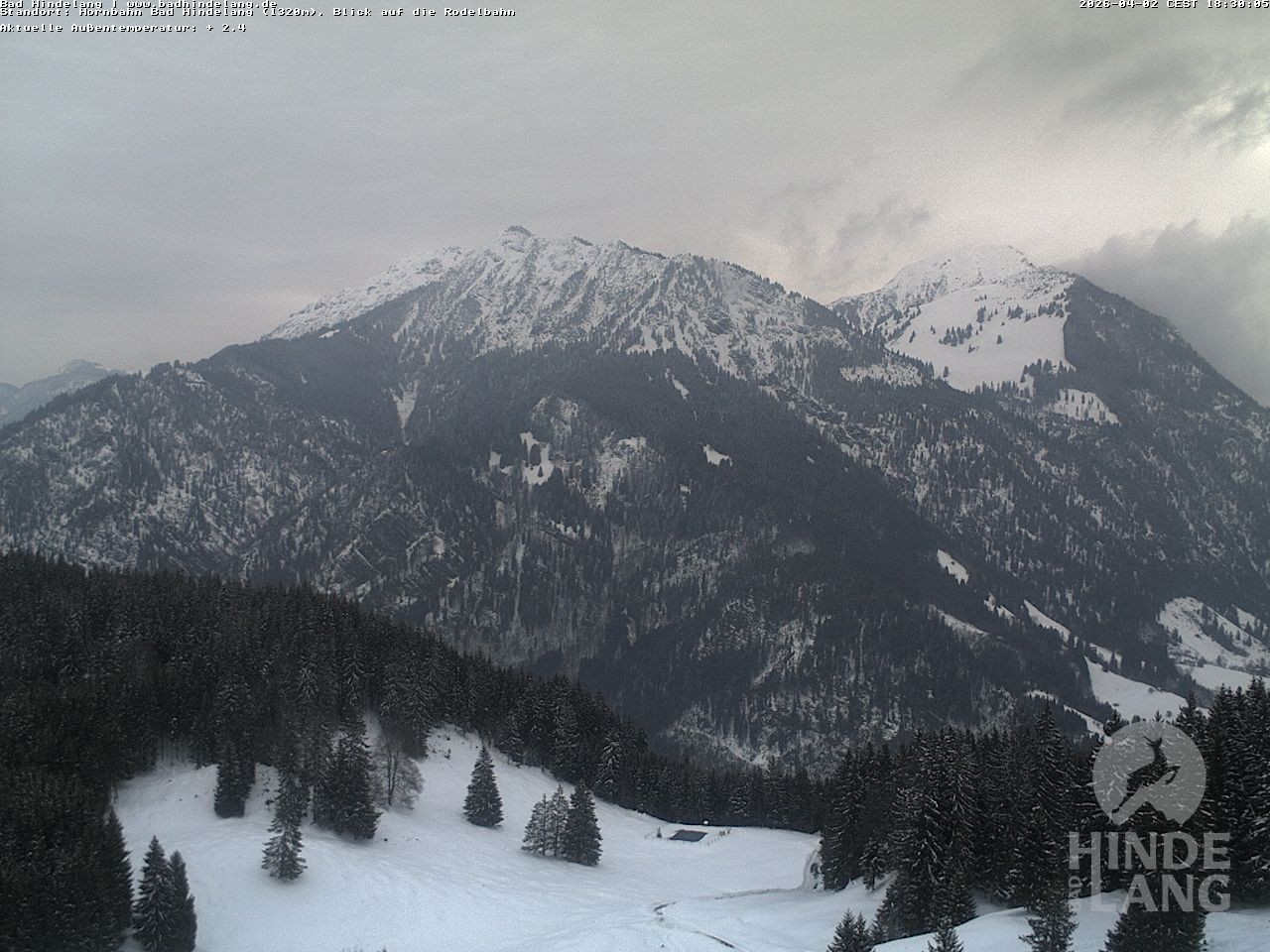 Archived image Webcam Bergstation Hahnenbahn Hindelang