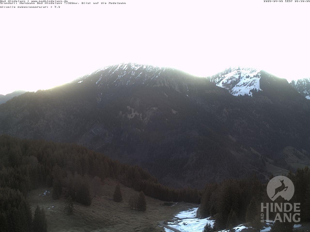 Archiv Foto Webcam Blick auf Hornalp
