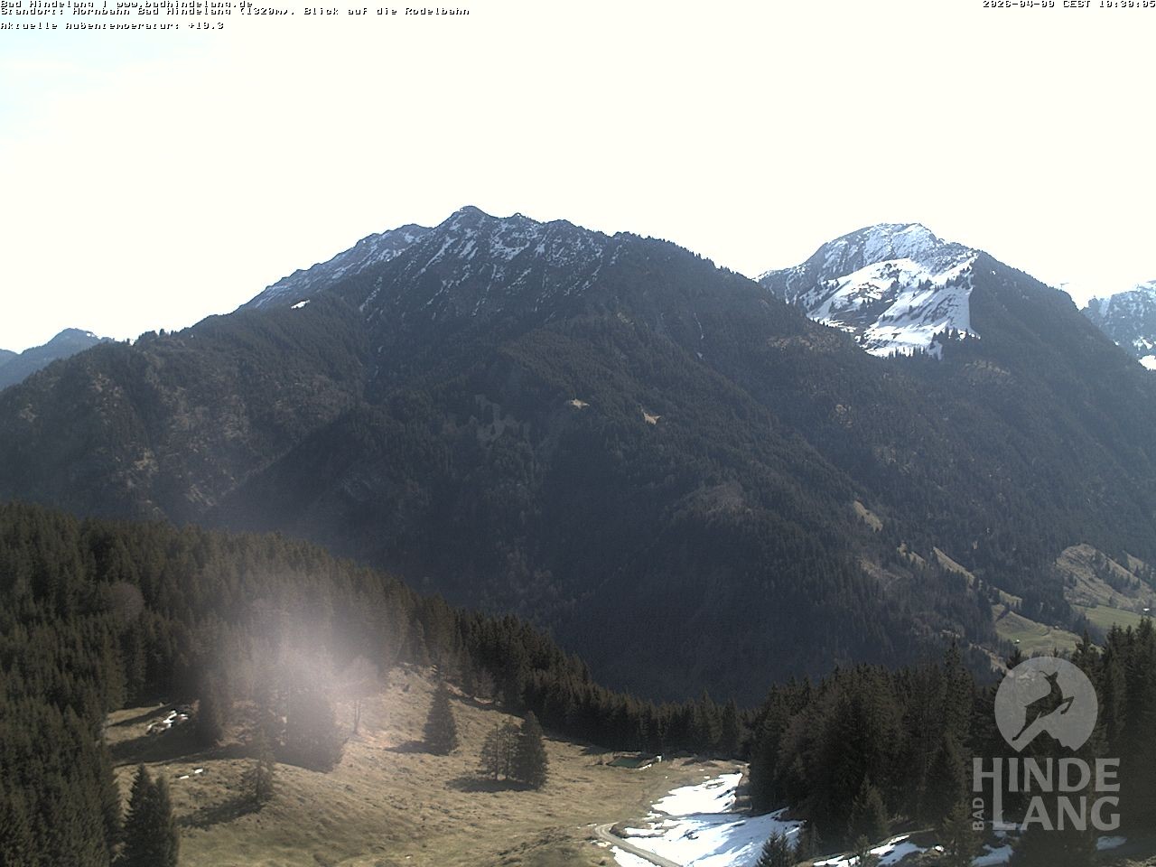 Archiv Foto Webcam Blick auf Hornalp