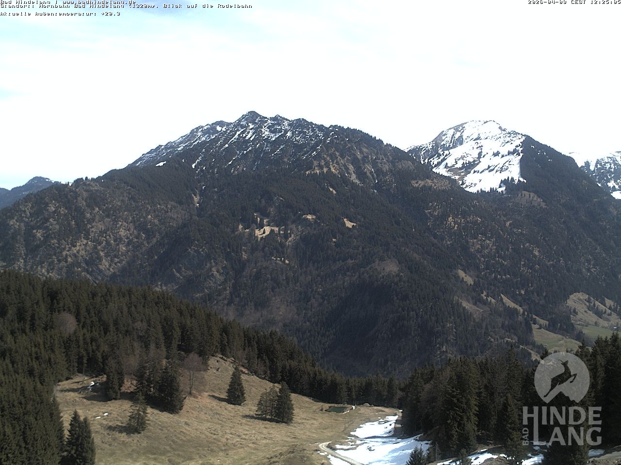 Archiv Foto Webcam Blick auf Hornalp