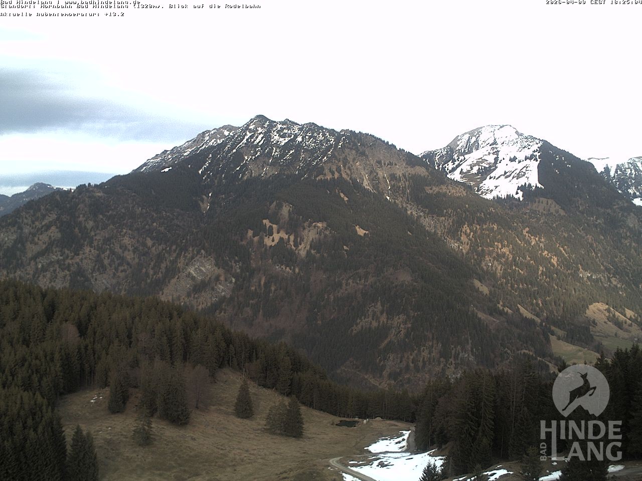 Archiv Foto Webcam Blick auf Hornalp