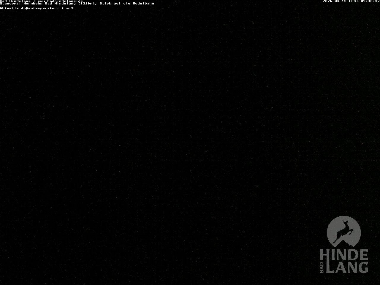 Archived image Webcam Bergstation Hahnenbahn Hindelang