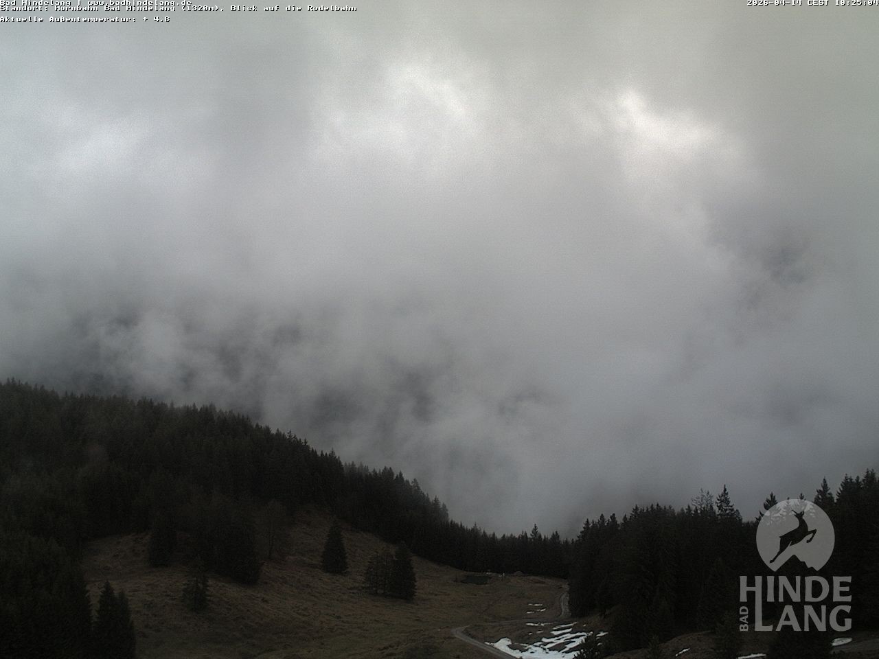 Archived image Webcam Bergstation Hahnenbahn Hindelang