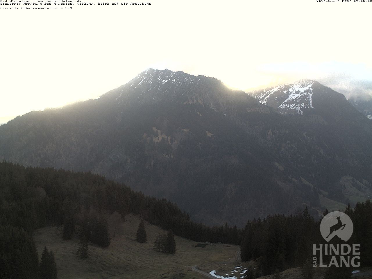 Archiv Foto Webcam Blick auf Hornalp
