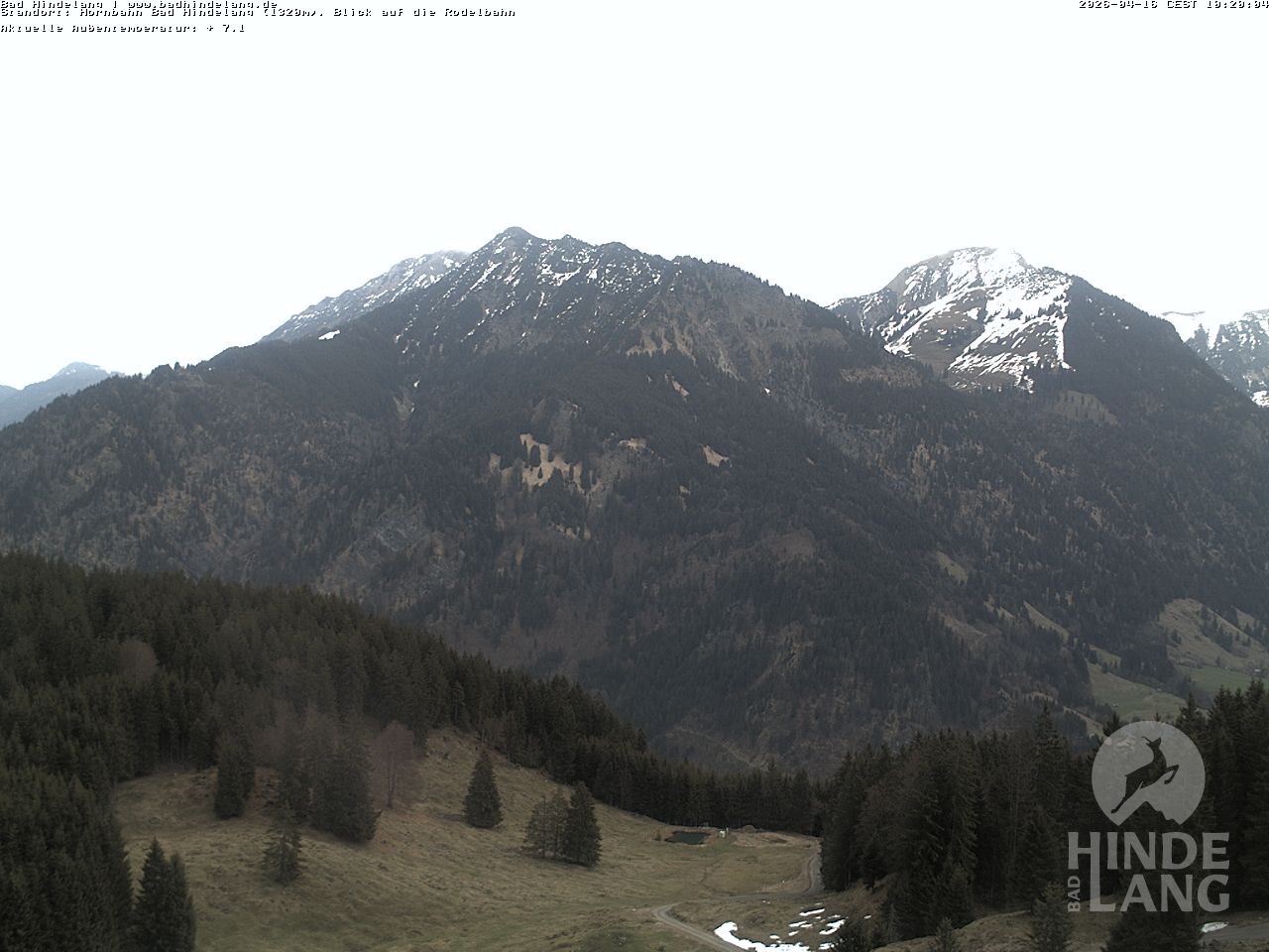 Archiv Foto Webcam Blick auf Hornalp