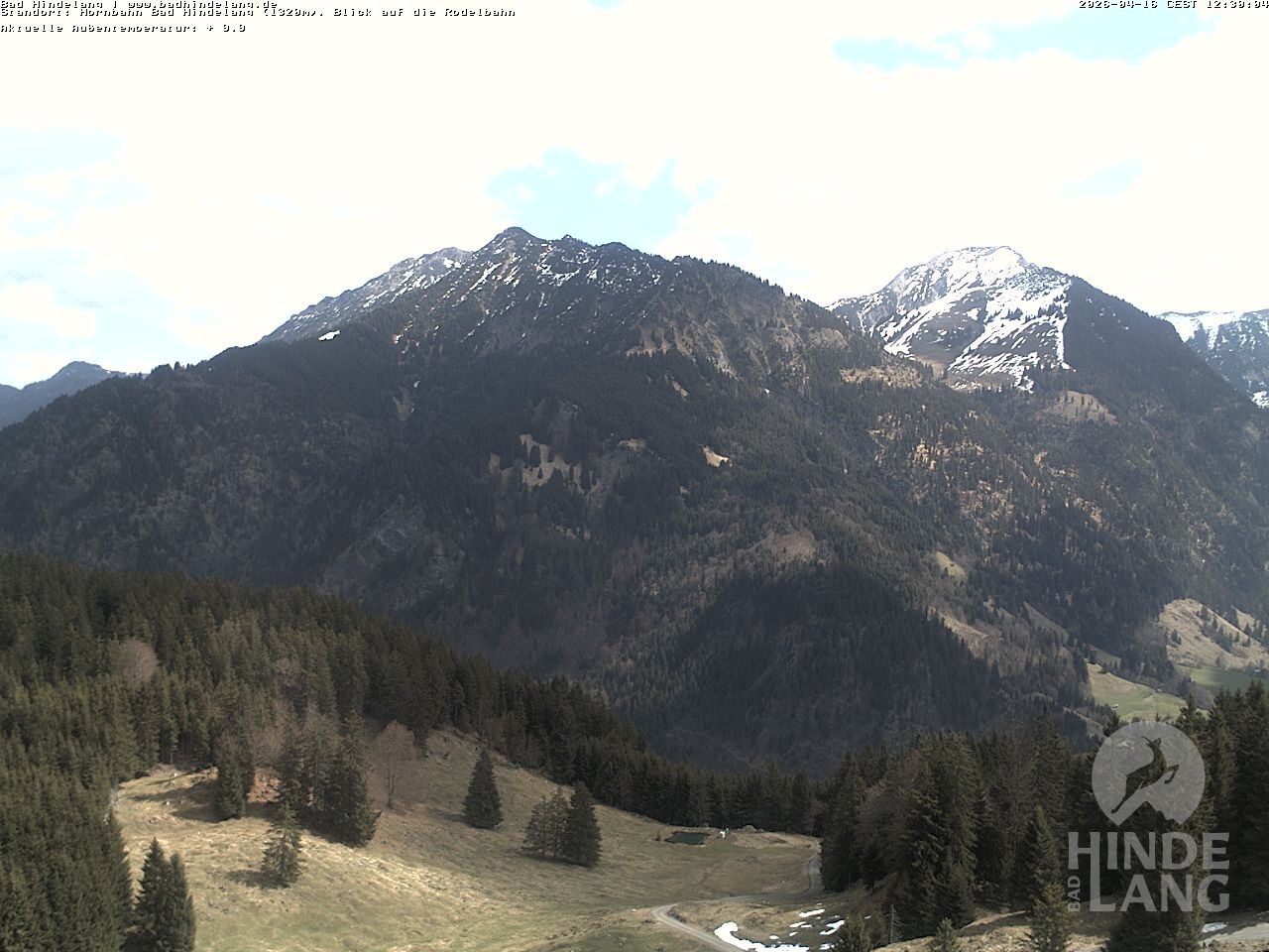 Archiv Foto Webcam Blick auf Hornalp