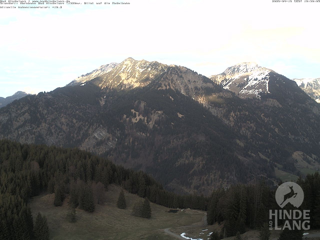 Archiv Foto Webcam Blick auf Hornalp