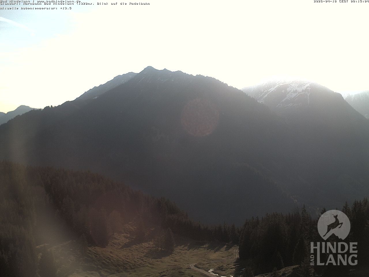 Archived image Webcam Bergstation Hahnenbahn Hindelang